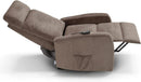 Poltrona Alzapersona Elettrica 2 Motori 67x75x110 cm in Tessuto Seattle Fango
