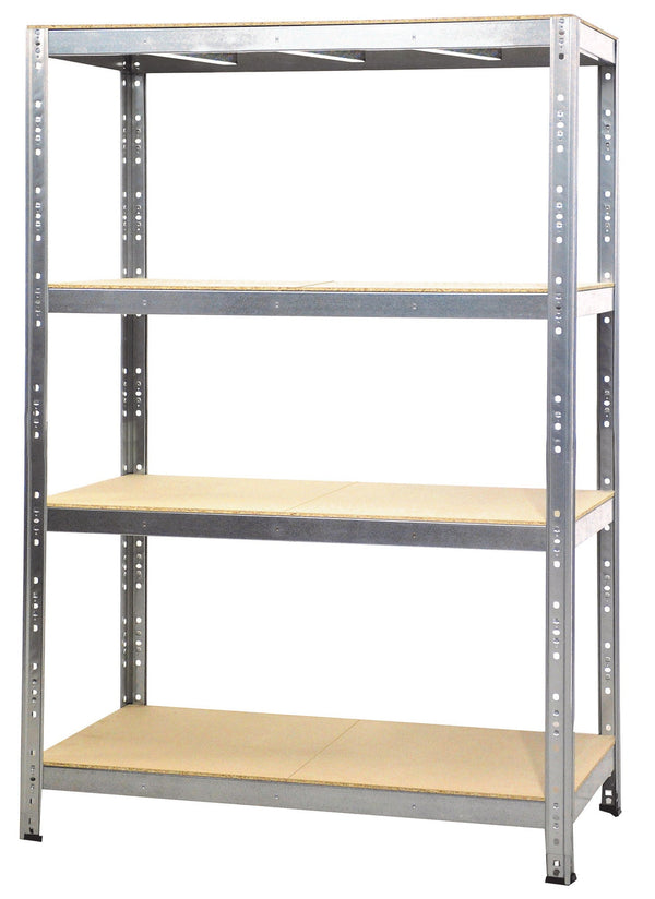 acquista Metallregal 4 Regale aus Spanplatte 160x60x180 cm verzinkt