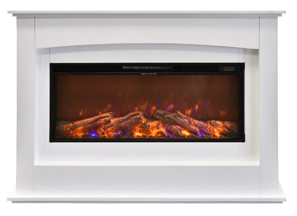 prezzo Elektrischer Bodenkamin Flammeneffekt 1600 W Rachel White