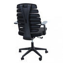 Poltrona da Ufficio Lorene 62x60x100/110 h cm in Poliuretano Nero