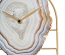 Orologio da Tavolo Twin 20x7x19,5 cm in Ferro e MDF Multicolor