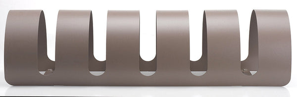 Fahrradträger Iron 5-Sitzer 90x30x23 cm Belfer Fahrradträger 42/PB Tortora sconto