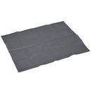 Coprisedile per Dondolo da Giardino 115x48x48cm in Tessuto a Rete Grigio