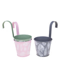 Set 4 Contenitori Decorativo da Appendere 14 H24 cm 