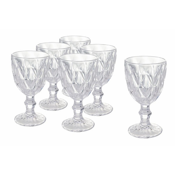 Set mit 6 Renaissance-Glaskelchen Villa d'Este Home Tivoli Transparent sconto