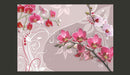 Fotomurale - Volo Di Orchidee Rosa Carta Da Parato Erroi