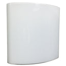 Applique 1xE27 Montatura Bianca Vetro Lastra Bianco E-Energy Cora