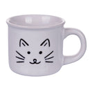 Set 6 Tazzine da Caffè Ø6,4x5,5 cm in Gres VdE Tivoli 1996 Love Cat