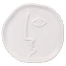 Vaso a Forma di Viso Tondo Ø18x18 cm 200 ml in Ceramica VdE Tivoli 1996 Vis a Vis