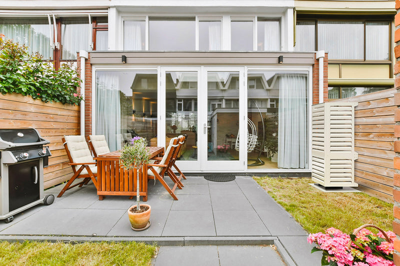 Copri Condizionatore 105x150x65 cm in Alluminio a Parete Big Blade VL Bianco