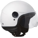 Casco Jet per Scooter Visiera Sagomata CGM Florida 109A Bianco