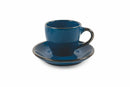 Set 6 Tazzine da Caffè cm in Stoneware Villa d'Este Home Tivoli Royal