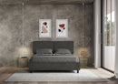 Letto Matrimoniale Sleeper Grigio Varie Misure