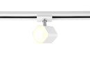 Faretto da Interno a led in Metallo Bianco Opaco
