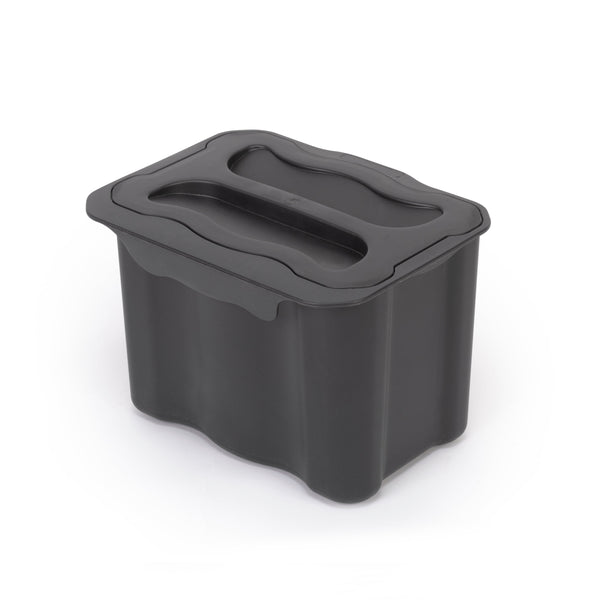 prezzo Pattumiera da Cucina ad Estrazione 5 L in Plastica Emuca Grigio Antracite