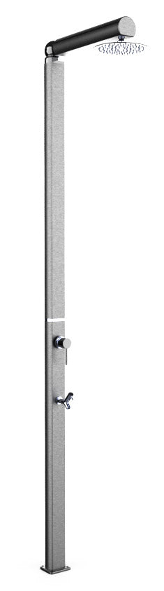 Doccia da Giardino Miscelatore Soffione e Lavapiedi Arkema Quick Alluminio Satinato online