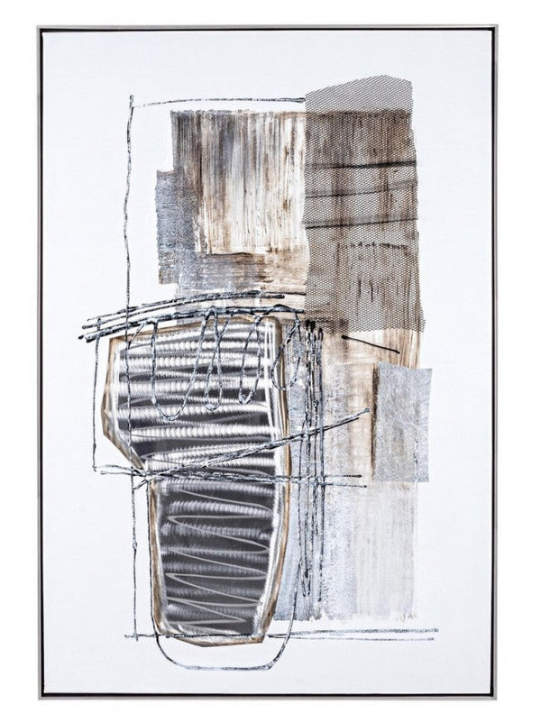 Ölgemälde mit Rahmenkrone I194-1 82,5 x 122,5 cm in Öl auf Leinwand sconto