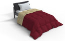 Trapunta Invernale Doubleface 300gr Bordeaux\/Panna