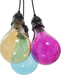 Lampadario Oklahoma 3 Luci Ø25x135 Vetro Ø3,5 cm Metallo e Vetro