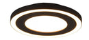 Plafoniera da Interno a LED in Plastica Nero Opaco