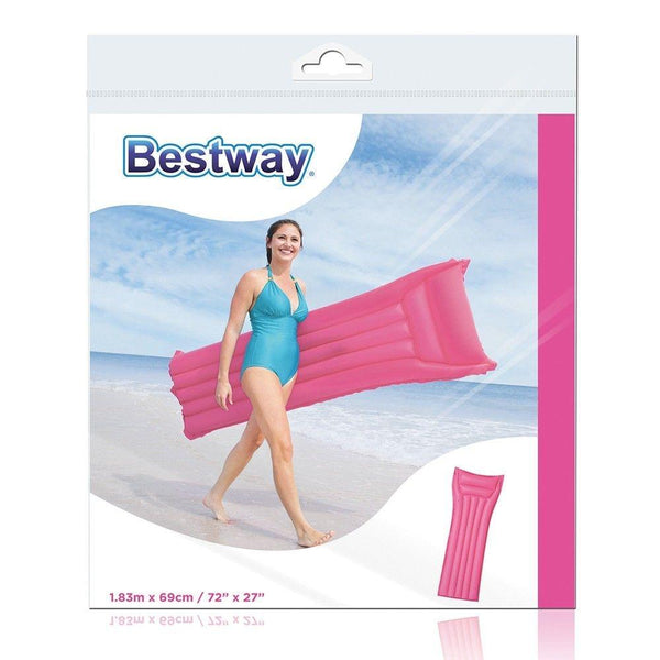 Aufblasbare Meeresstrandmatratze 183x69 cm Fuchsia 44007 Bestway sconto
