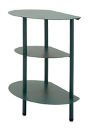 Comodino Saturno Ottanio 49,5x27,5x49,5 cm in Metallo Verde acqua      