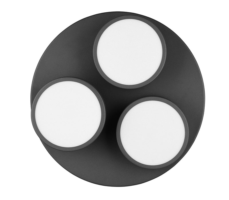 Plafoniera da Interno a LED in Metallo Antracite