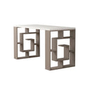 Scrivania 140x60x75 cm Labirent 140 tortora bianco