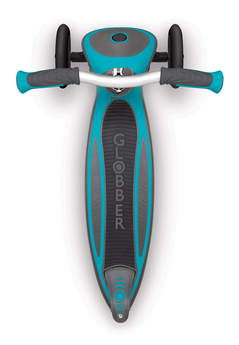 Monopattino 3 Ruote Pieghevole 5 Altezze Max 50 Kg Globber Master Blu