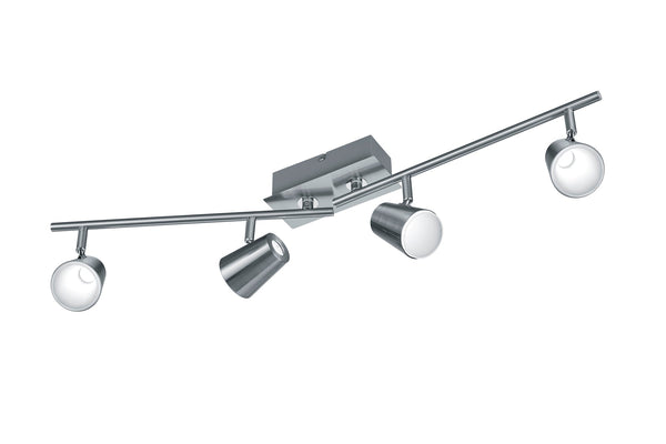 LED-Innenstrahler aus mattem Nickelmetall online