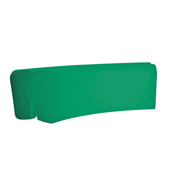 Panca da Esterno Seduta Modulare 120x50 cm in Resina Arkema Althea Verde Scuro sconto