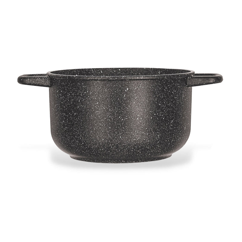 Casseruola con Coperchio in Vetro Antiaderente 2 Manici Olympia Hard Cook Varie Misure