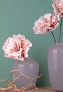 Set 3 Rami Artificiali Peonia 68 cm