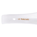 Poggiamestolo Pasta 26,5x10x3 cm in New Bone China VdE Tivoli 1996 Le Travisate Bianco