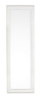 Specchio Sanzio con Cornice Bianco 42x132 in Legno