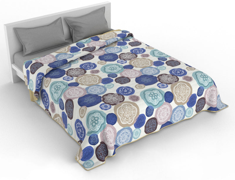 Trapuntino 100gr con Stampa in Microfibra Murrine Varie Misure