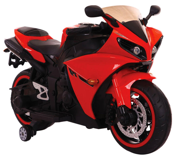 prezzo Elektrisches Motorrad für Kinder 12V Kidfun Rot