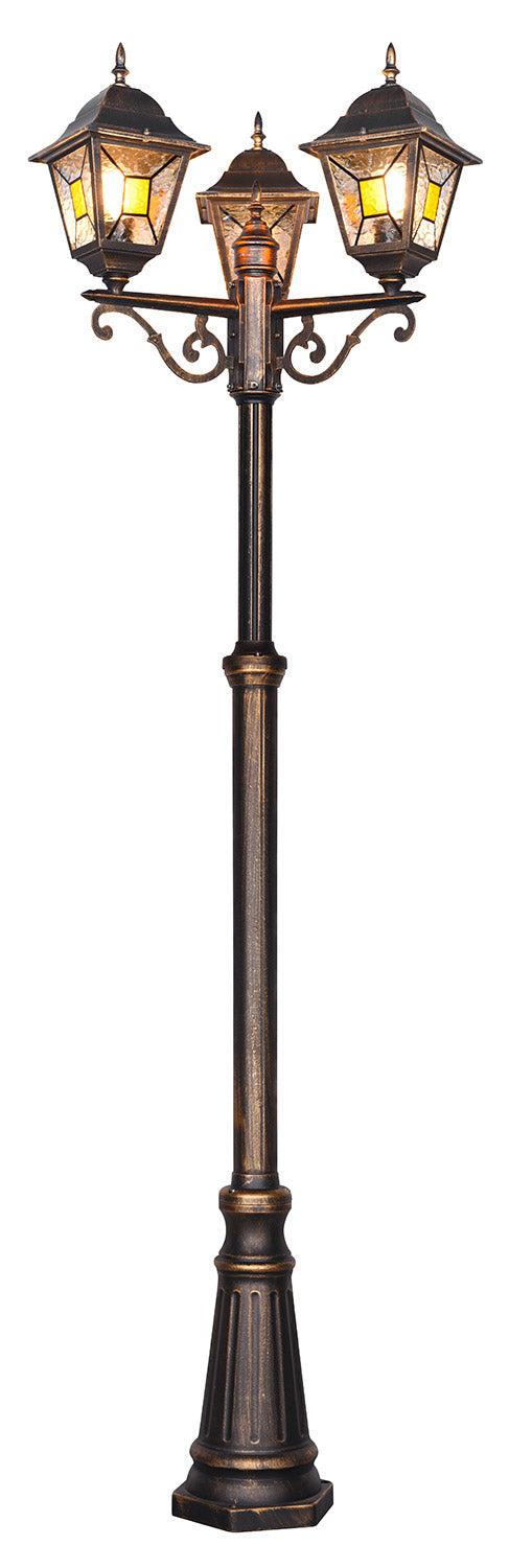 Lampione da Esterno Attacco E27 in Alluminio Ruggine online