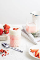 Set Posate 16 Pezzi Finitura Argento Metallizato Lucido