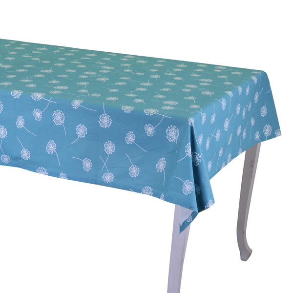 Tovaglia Rettangolare 140x240 cm in Cotone 180 GSM Tessuto Life Blu Petrolio sconto