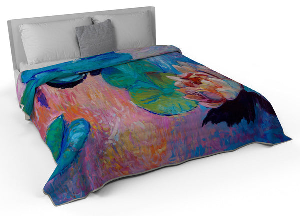 Doppelsteppdecke aus Mikrofaser 80 g mit SD 11-Aufdruck acquista