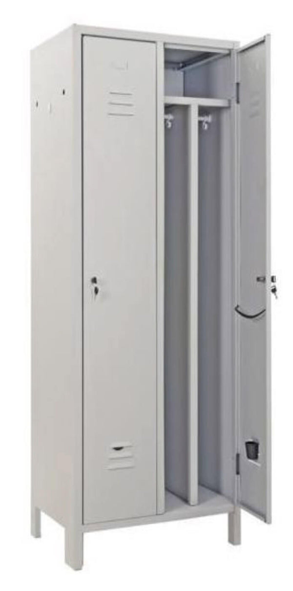 acquista Schmutziger sauberer Metallschrank 2 Plätze Flachdach Fadi