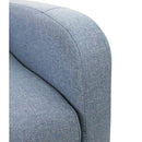 Poltrona Relax Reclinabile Manuale in Tessuto Marta Jeans