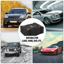Borsa Portatutto per Tetto Auto 124x99x47 cm 566 L in PVC  Nera