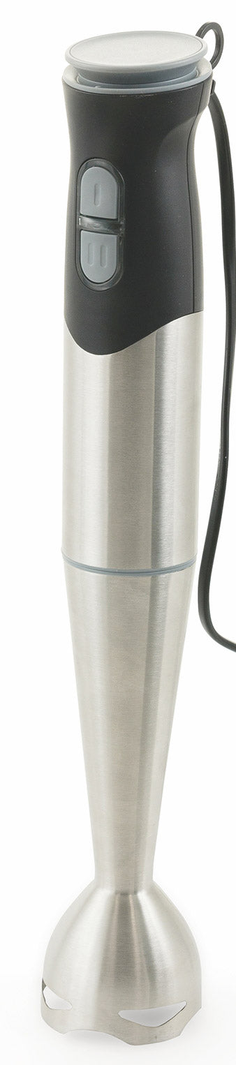 Frullatore ad Immersione Tritatutto in Acciaio 700W 3 in 1 Kooper Frullatris Inox