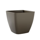 Vaso Quadrato Indoor e Outdoor Tera Ceylon Kit Sand Ø30 cm in Plastica Sabbia 