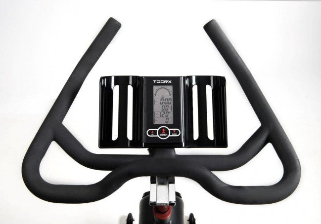Spin Bike Volano 26Kg 150Kg Max Leva di Sicurezza Toorx Chrono Line SRX-100
