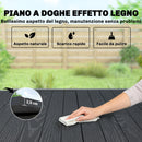 Tavolo da Giardino Allungabile 80-160x80x75 cm per 4-6 Persone con Piano a Doghe in Alluminio Nero      