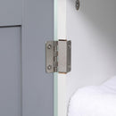 Mobile Sotto Lavello 2 Ante 1 Ripiano 60x30x60 cm in MDF Bianco