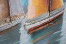 Dipinto su Tela Sidney 80x4x80 cm Legno di Pino e Canvas